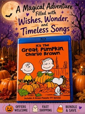 It’s The Great Pumpkin Charlie Brown Blu-ray Peanuts Halloween Classic